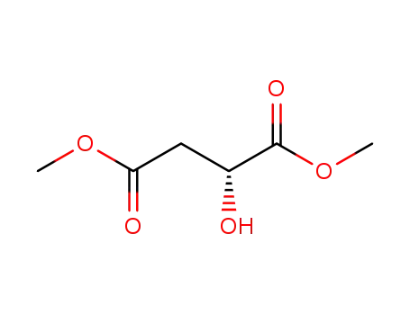 Molecular Structure of 70681-41-3 (D-(+)-Malic acid dimethyl ester)