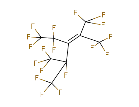 Molecular Structure of 30320-26-4 (1,1,1,4,5,5,5-heptafluoro-3-(pentafluoroethyl)-2,4-bis(trifluoromethyl)pent-2-ene)