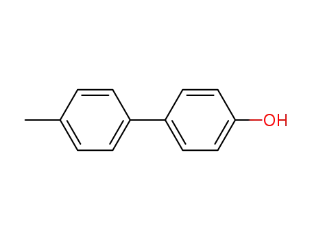 Molecular Structure of 26191-64-0 (4'-Methyl[1,1'-biphenyl]-4-ol)