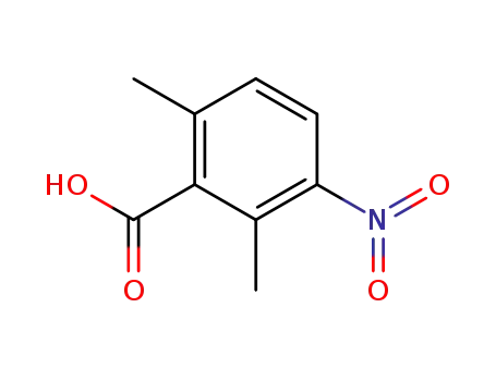 Molecular Structure of 6307-70-6 (2,6-dimethyl-3-nitrobenzoic acid)