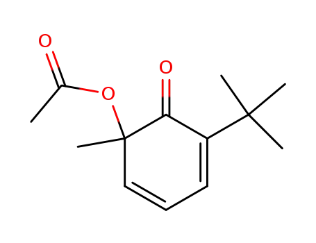 6-acetoxy-2-tert-butyl-6-methyl-cyclohexa-2,4-dienone