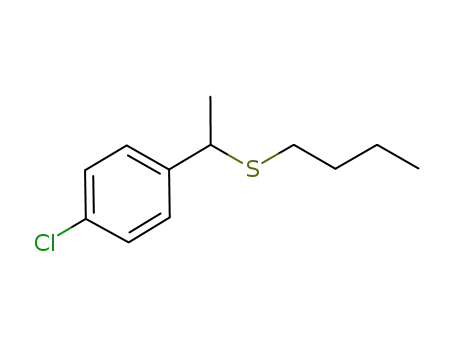 1-(1-butylthio)-1-(4-chlorophenyl)ethane