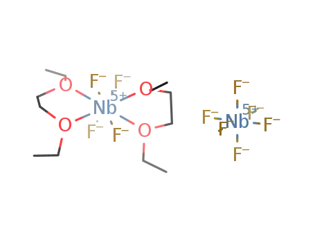 [NbF4(κ2-1,2-diethoxyethane)2][NbF6]