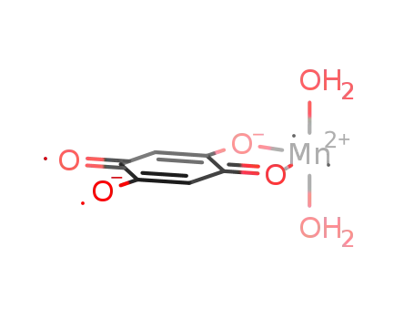 Mn(2,5-dihydroxy-1,4-benzoquinone(-2H))(H2O)2