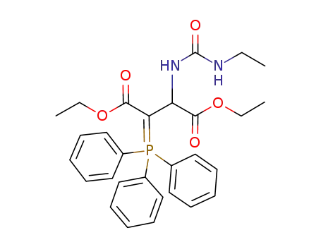 diethyl 2-{[(methylamino)carbonyl]amino}-3-(1,1,1-triphenyl-λ5-phosphanylidene)succinate