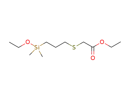 [3-(ethoxydimethylsilanyl)propylsulfanyl]acetic acid ethyl ester