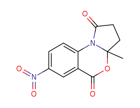 3a-methyl-7-nitro-3,3a-dihydro-1H-benzo[d]pyrrolo[2,1-b][1,3]-oxazine-1,5(2H)-dione