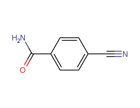 Molecular Structure of 3034-34-2 (4-CYANOBENZAMIDE)