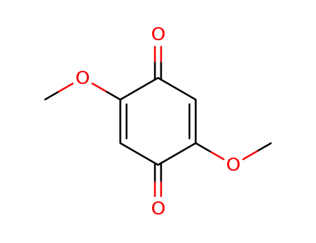 Molecular Structure of 3117-03-1 (2,5-Dimethoxybenzo-1,4-quinone)