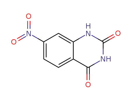 Molecular Structure of 174565-63-0 (7-nitroquinazoline-2,4(1H,3H)-dione)