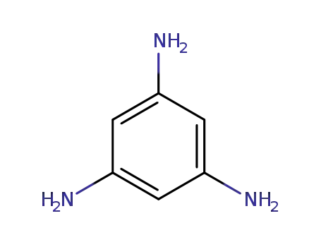 Molecular Structure of 108-72-5 (1,3,5-TRIAMINOBENZENE)