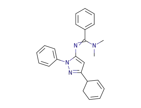 N'-(1,3-diphenyl-1H-pyrazol-5-yl)-N,N-dimethylbenzenecarboximidamide