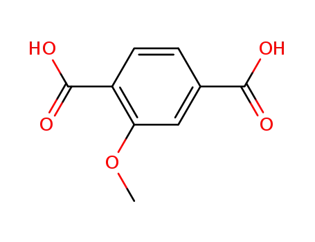 Molecular Structure of 5156-00-3 (2-methoxyterephthalic acid)