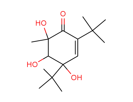 2,4-Di-tert-butyl-4,5,6-trihydroxy-6-methyl-cyclohex-2-enone