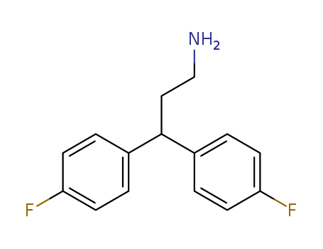 3,3-bis(4-fluorophenyl)propan-1-aMine