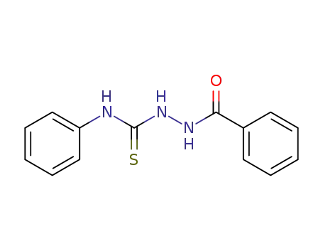 Molecular Structure of 13153-01-0 (1-BENZOYL-4-PHENYL-3-THIOSEMICARBAZIDE)