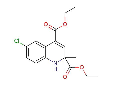 diethyl 6‐chloro‐2‐methyl‐1,2‐dihydroquinoline‐2,4‐dicarboxylate