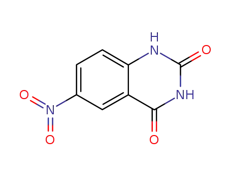 Molecular Structure of 32618-85-2 (2,4-DIHYDROXY-6-NITROQUINAZOLINE)