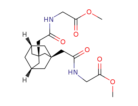 N',N'-bis(2-oxo-2-methoxyethyl)tricyclo[3.3.1.1(3,7)]decane-1,3-diacetylcarbox-amide