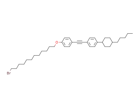 1-((12-bromododecyl)oxy)-4-((4-(4-pentylcyclohexyl)phenyl)ethynyl)benzene