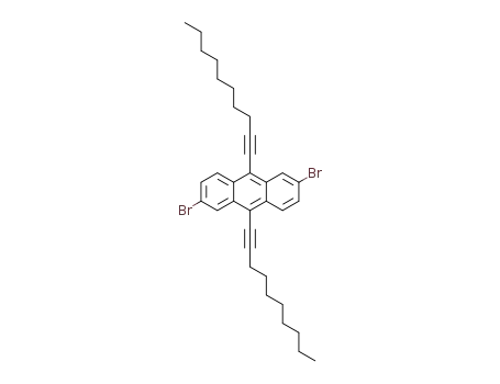 2,6-dibromo-9,10-bis(decy-1-ynyl)anthracene