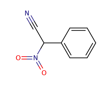 Molecular Structure of 25059-43-2 (nitro(phenyl)acetonitrile)