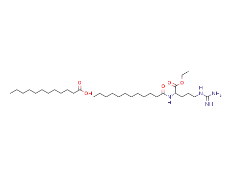Nα-lauroyl-L-arginine ethyl ester laurate