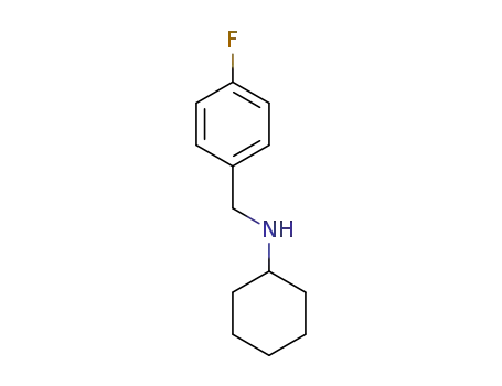 Molecular Structure of 356531-67-4 (N-(4-FLUOROBENZYL)CYCLOHEXANAMINE)