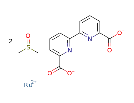 [ruthenium(2,2′-bipyridine-6,6′-dicarboxylate)(dimethyl sulfoxide)2]
