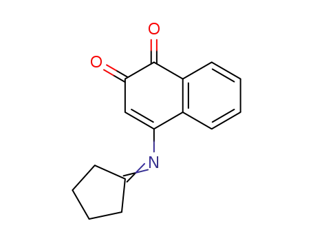 4-(cyclopentylideneamino)naphthalene-1,2-dione