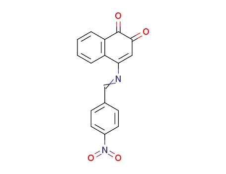 4-(4-nitrobenzylideneamino)naphthalene-1,2-dione