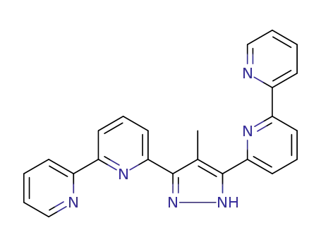 3,5-bis{6-(2,2’-bipyridyl)}-4-methyl-1H-pyrazole