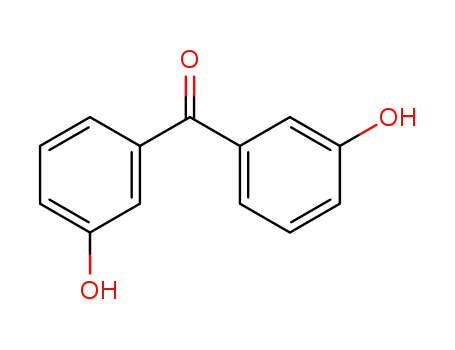 Molecular Structure of 611-80-3 (Methanone, bis(3-hydroxyphenyl)-)