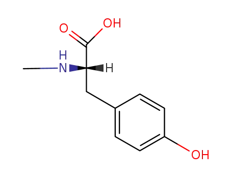 (2S)-3-(4-hydroxyphenyl)-2-(methylazaniumyl)propanoate