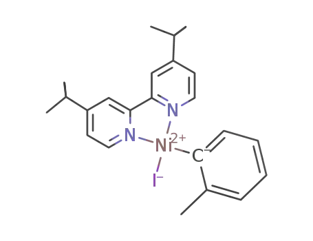 (4-4′-di-tert-butyl-2,2′-bipyridine)NiII(2-tolyl)(I)