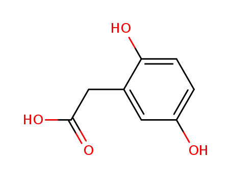Molecular Structure of 451-13-8 (HOMOGENTISIC ACID)