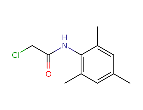 Molecular Structure of 3910-51-8 (2-CHLORO-N-(2,4,6-TRIMETHYL-PHENYL)-ACETAMIDE)