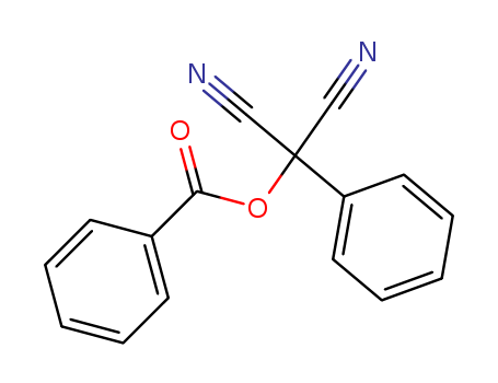 Propanedinitrile,2-(benzoyloxy)-2-phenyl-