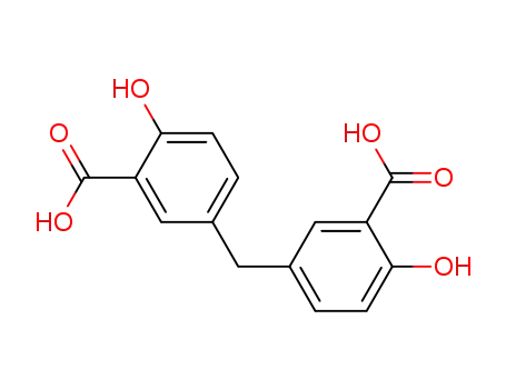 Molecular Structure of 122-25-8 (5,5'-Methylenedisalicylic acid)