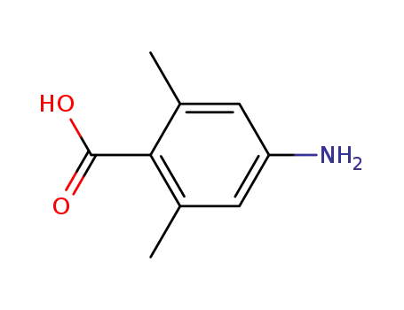 Molecular Structure of 16752-16-2 (4-amino-2,6-dimethylbenzoic acid)
