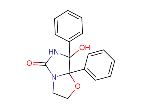 7-hydroxy-7,7a-diphenyltetrahydroimidazo[5,1-b]oxazol-5(5H)-one