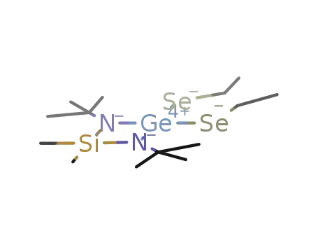 [Me2Si(Nt-Bu2)Ge{SeEt}2]