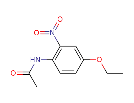 Molecular Structure of 885-81-4 (N-(4-ethoxy-2-nitrophenyl)acetamide)