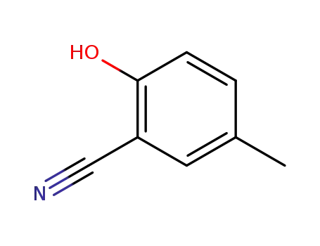 Molecular Structure of 51282-90-7 (2-hydroxy-5-methylbenzonitrile)