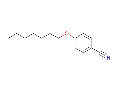 4-N-HEPTYLOXYBENZONITRILE