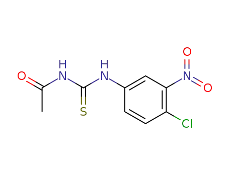 1-acetyl-3-(4-chloro-3-nitrophenyl)thiourea
