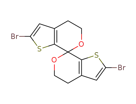 2,2'-dibromo-4,4',5,5'-tetrahydro-7,7'-spirobi[thieno[2,3-c]pyran]