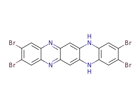2,3,9,10-tetrabromo-5,14-dihydroquinoxalino[2,3-b]phenazine