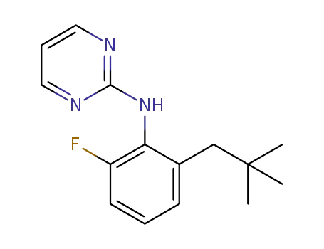 N-(2-fluoro-6-neopentylphenyl)pyrimidin-2-amine