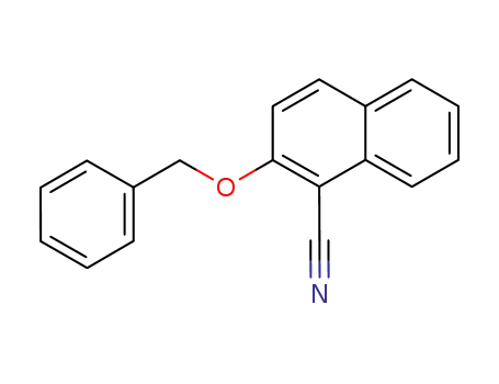 2-(benzyloxy)naphthalene-1-carbonitrile